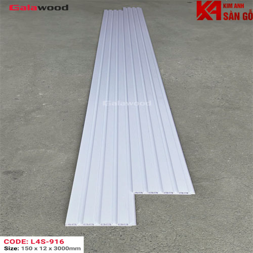 Tấm Ốp Lam 4 Sóng Thấp Galawood LS-916